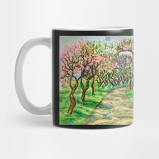 Lilac garden Mug